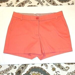 Crown & Ivy Peach colored Petite size shorts